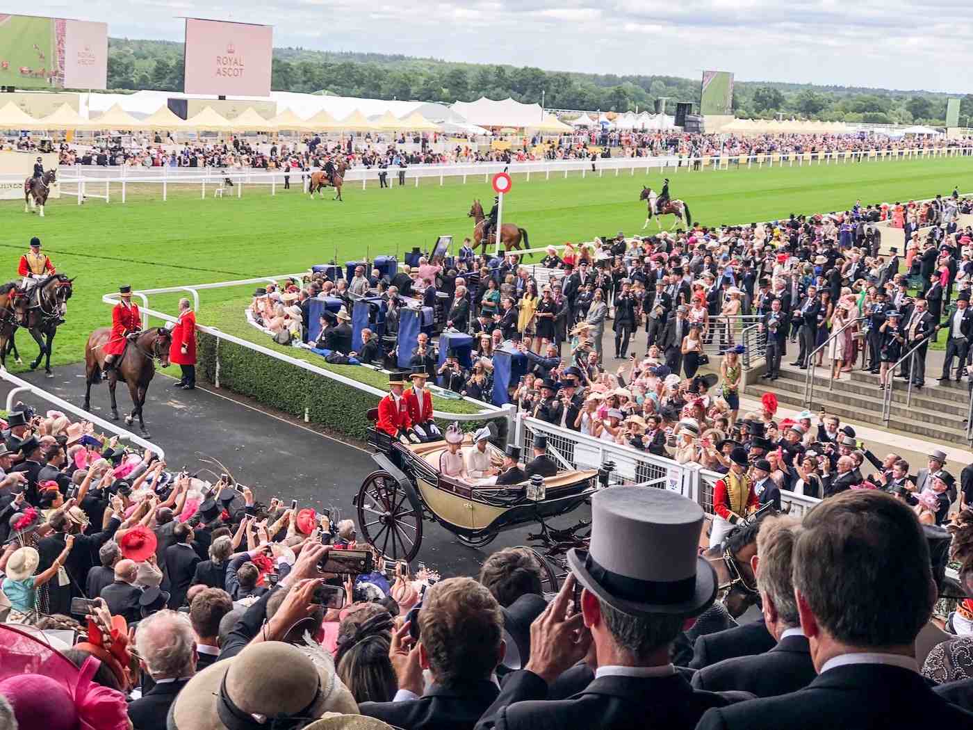 Royal family arrive at Royal Ascot including Meghan Markle & Prince Harry